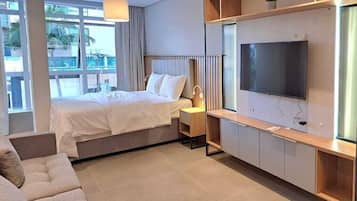 1 quarto, ferros/tábuas de passar roupa, acesso à internet