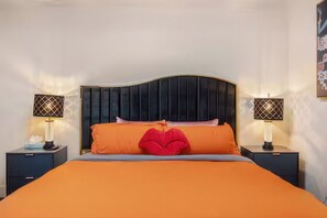 2 chambres, fer et planche à repasser, Wi-Fi, draps fournis