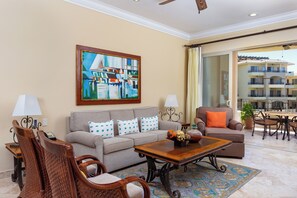 47-inch plasma TV with cable channels - Villa La Estancia Beach Resort & Spa Cabo San Lucas - All Inclusive (Cabo San Lucas)