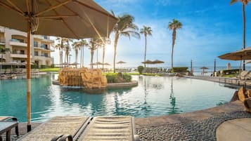 2 outdoor pools