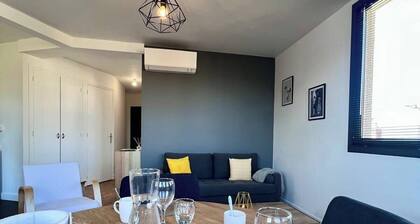 Casa #1407 - T2 - Climatisé avec Balcon - Centre-ville