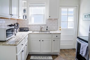 Microwave, oven, stovetop