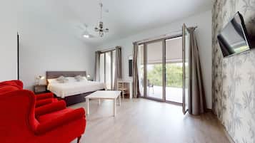 ห้องดีลักซ์ดับเบิล, วิวหุบเขา | 1 ห้องนอน, เตารีด/โต๊ะรีดผ้า, Wi-Fi ฟรี