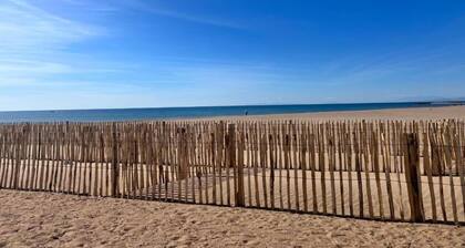 Bright Villa Steps from the Sea