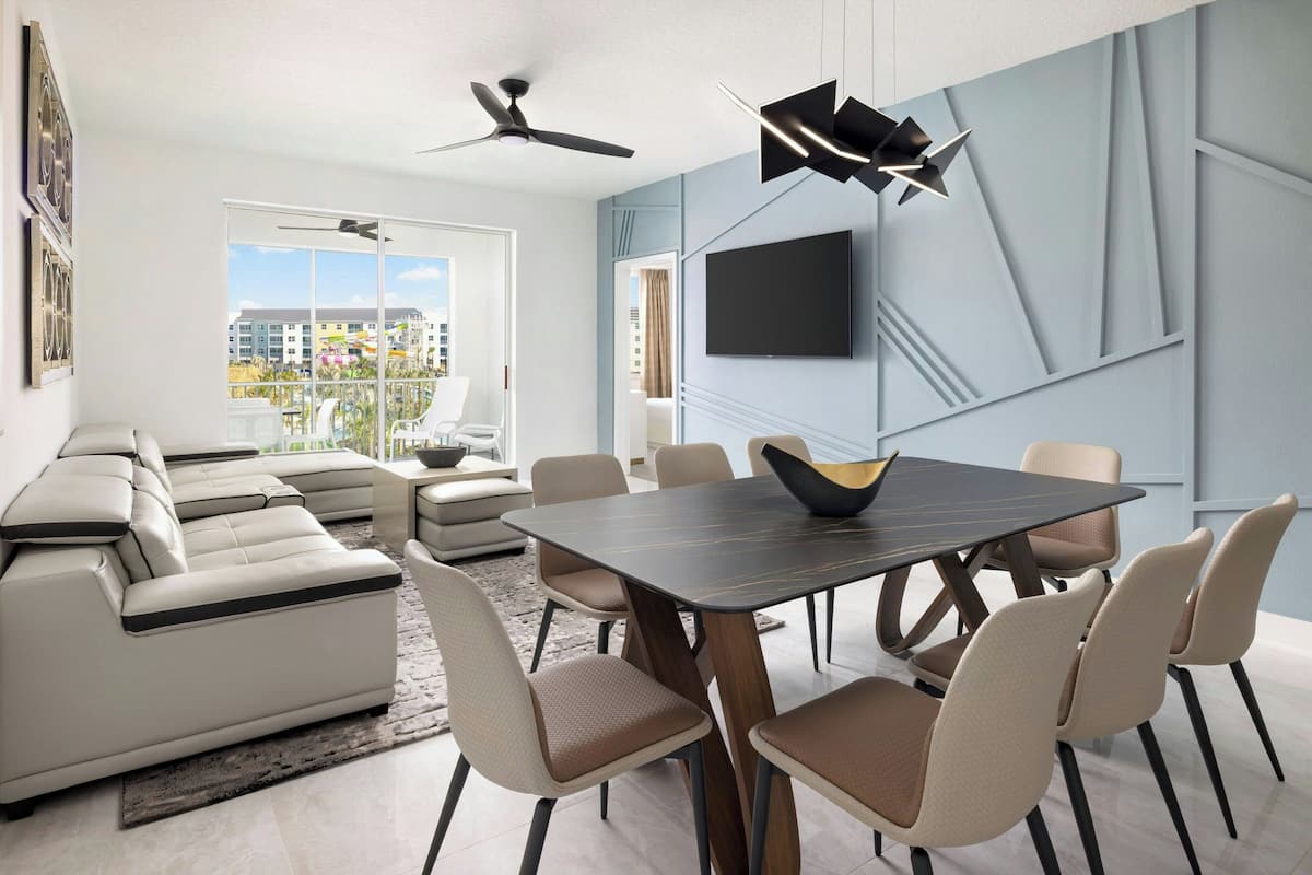 Minibar, blackout drapes, iron/ironing board, free cribs/infant beds