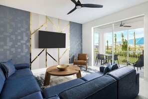 Minibar, blackout drapes, iron/ironing board, free cribs/infant beds - Villatel Orlando Resort, Apartments by Marriott Bonvoy (Orlando)