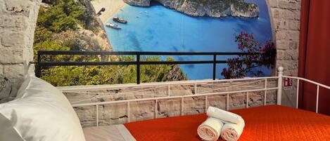 1 chambre, lit parapluie, Wi-Fi, draps fournis