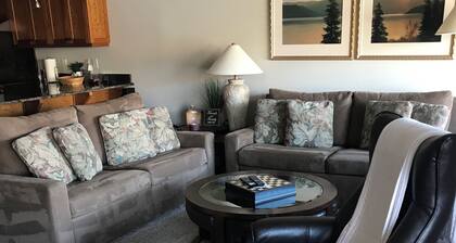 Cozy 2-bedroom, 2-bath condo at Peterson's Waterfront on Lake Chelan.