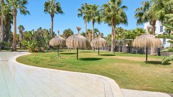 Overnatningsstedets område