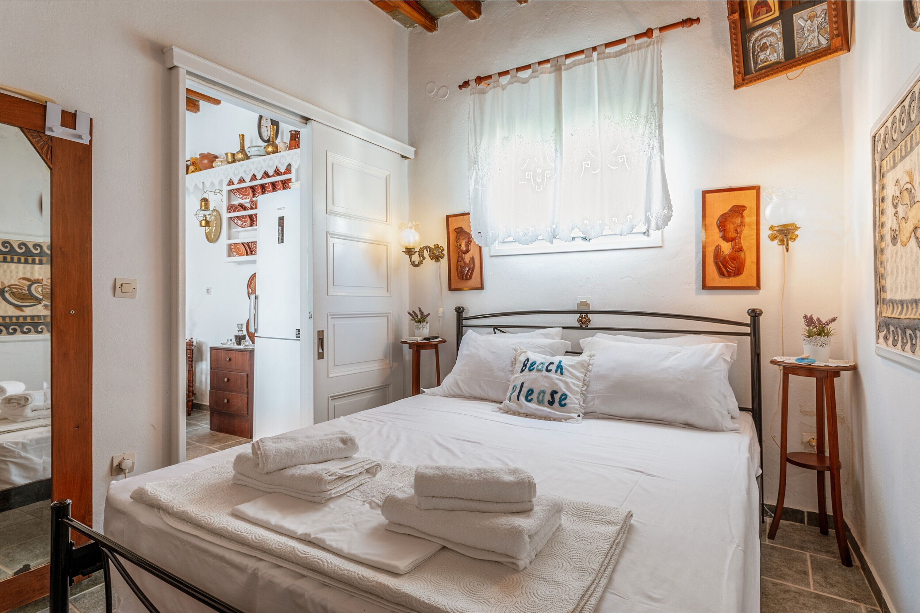 1 makuuhuone, ilmainen Wi-Fi, vuodevaatteet