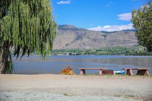 Beach - SNOWBIRDS! Lakeside, spacious, 2 King rooms with 2 full ensuites, top floor (Osoyoos)