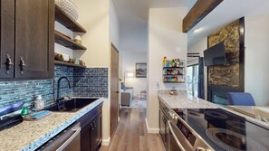 Fridge, microwave, oven, stovetop - Close to Lifts | Fireplace | Updated | Angel Fire Chalet 1 "Ahh Pray Ski Haus" (Angel Fire)