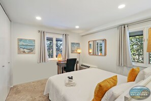 2 bedrooms, desk, iron/ironing board, free WiFi