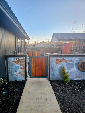 Enceinte de l’hébergement