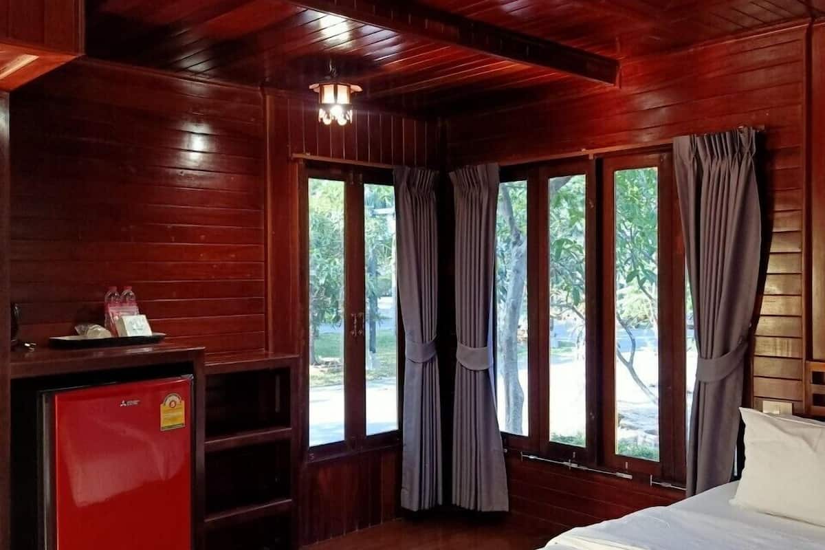 Casa estándar, 1 cama de matrimonio grande, no fumadores, en la zona del jardín | 1 dormitorio y wifi gratis