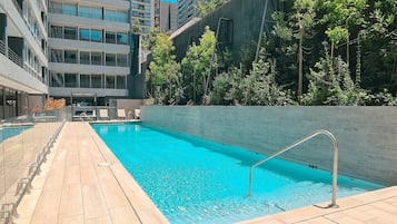 Seasonal outdoor pool