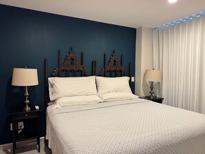 1 makuuhuone, tallelokero huoneessa, silitysrauta/-lauta, ilmainen Wi-Fi