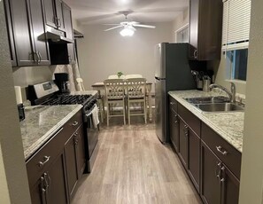 Microwave, oven, stovetop