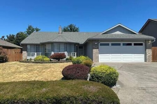A three bedroom house with 2 bathrooms