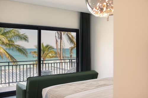 Premium bedding, memory-foam beds, in-room safe, individually decorated