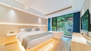 ห้องลักซ์ชัวรี่สวีท, 1 ห้องนอน, วิวภูเขา, ติดภูเขา