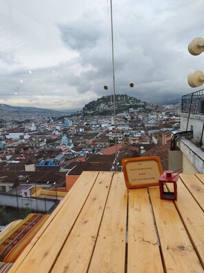 Vue depuis l’hébergement