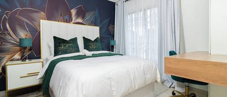 1 bedroom, desk, iron/ironing board, WiFi