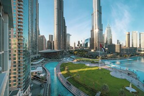 Outdoor pool - Stunning 2Bedroom apartment with Iconic Burj & Fountain view (Dubai)