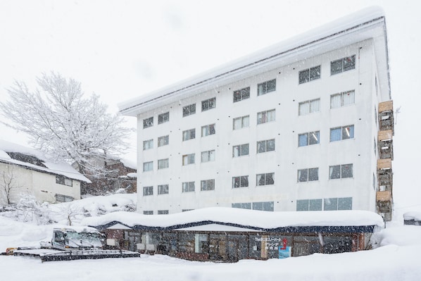 Façade de lâhĂ©bergement