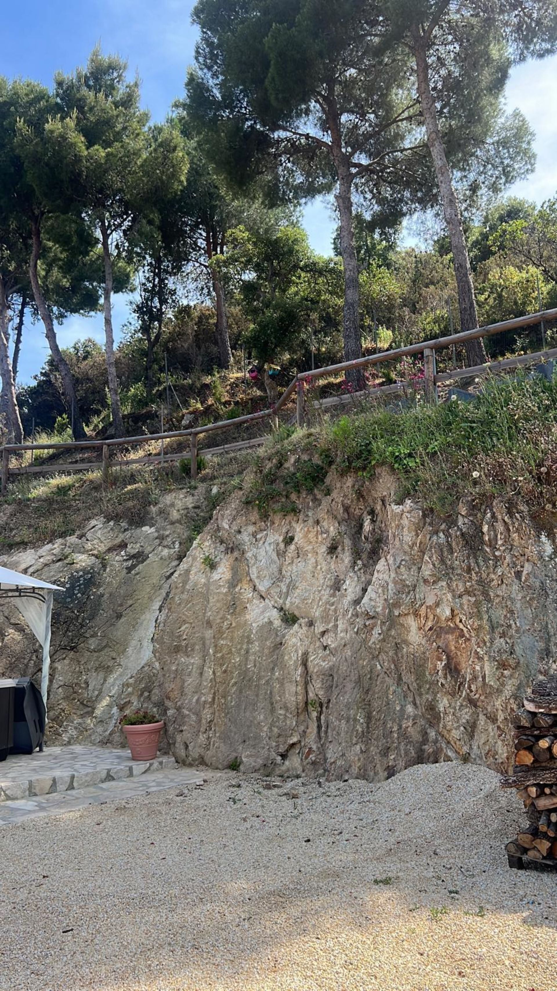 Enceinte de l’hébergement