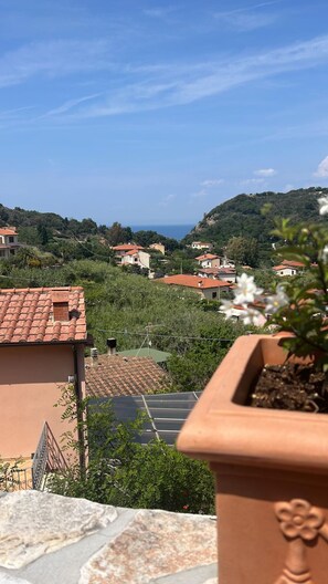 Blick von der Unterkunft