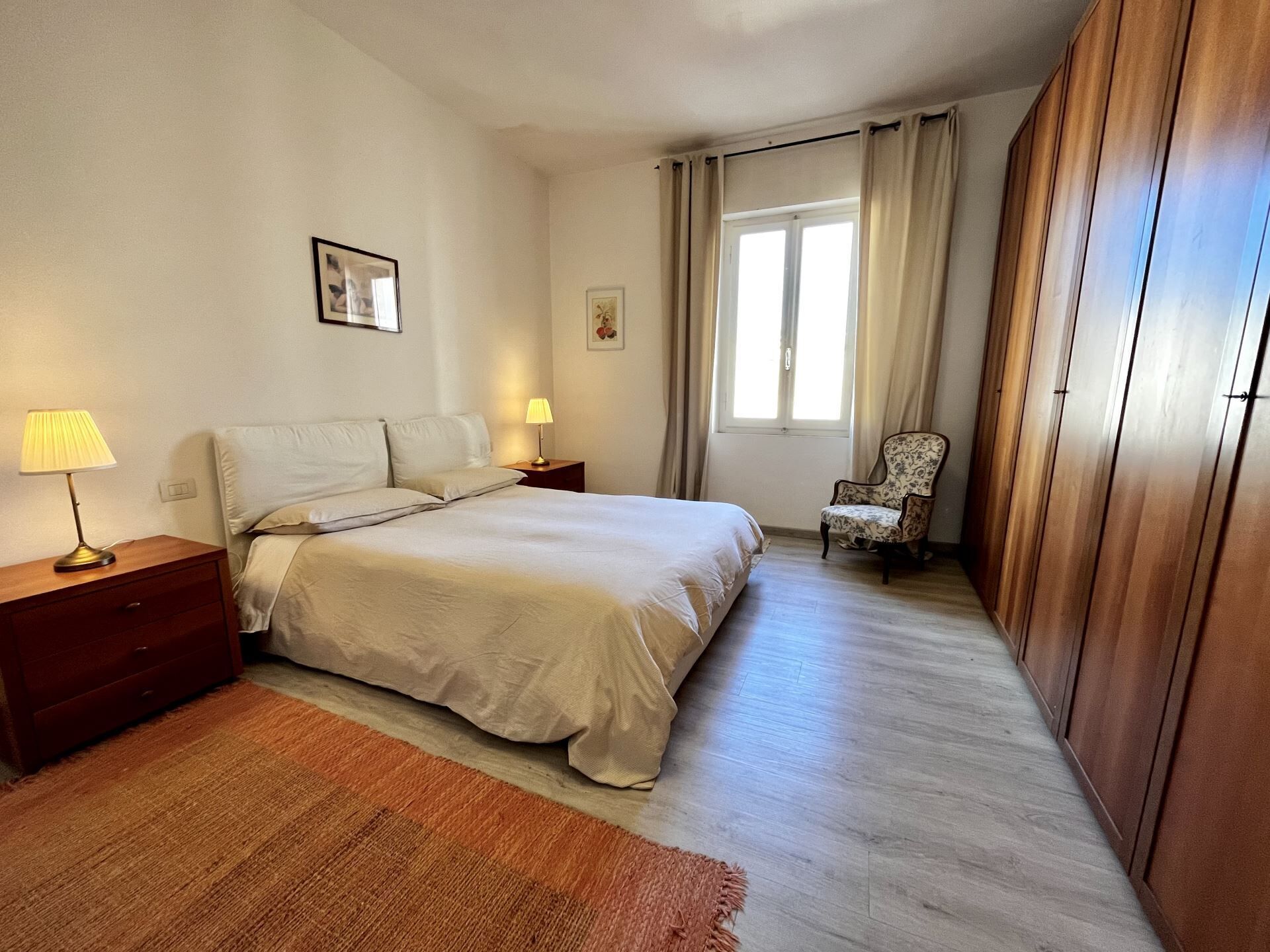 2 bedrooms, iron/ironing board