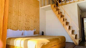 Family Double Room, Mountain View | Premium bedding, individually decorated, individually furnished, desk