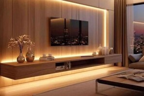 Living area - Cocokalina hotel  (Agbor)