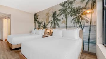 Quarto standard, 2 camas Queen, para não fumantes | Roupas de cama premium