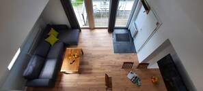 Interior - Apartment 'Heuboden' with Shared Garden, Balcony and Wi-Fi (Finnentrop)