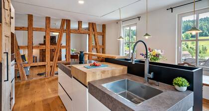Apartment 'Lehrerzimmer' with Mountain View, Shared Terrace and Wi-Fi