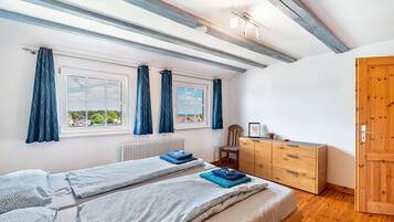 4 Schlafzimmer, kostenloses WLAN, Bettwäsche