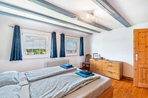 4 Schlafzimmer, kostenloses WLAN, Bettwäsche