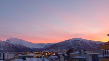 Vue depuis lâhĂ©bergement