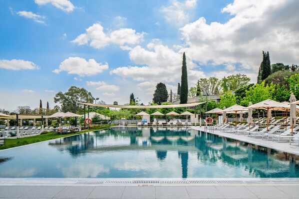 Alberca al aire libre 