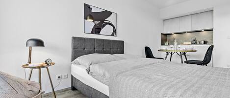 1 bedroom, WiFi, bed sheets