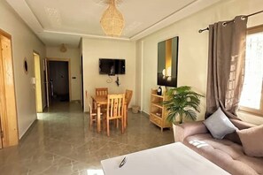 Living area - Modern apartment (Ouarzazate)