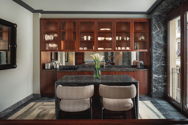 Leilighet – classic | Eget kjøkken | Kjøleskap, mikrobølgeovn, kokeplater og oppvaskmaskin