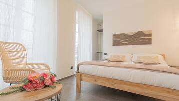 Apartment (1 Bedroom) | 1 Schlafzimmer, laptopgeeigneter Arbeitsplatz, Bügeleisen/Bügelbrett