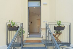 Interior entrance