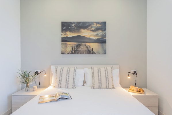 Appartement (1 Bedroom) | 1 chambre, fer et planche à repasser, lits bébé (en supplément)