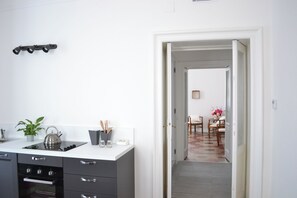 Leilighet, 1 soverom (Italian Fairytale) | Eget kjøkken | Kjøleskap, ovn, espressomaskin og vannkoker