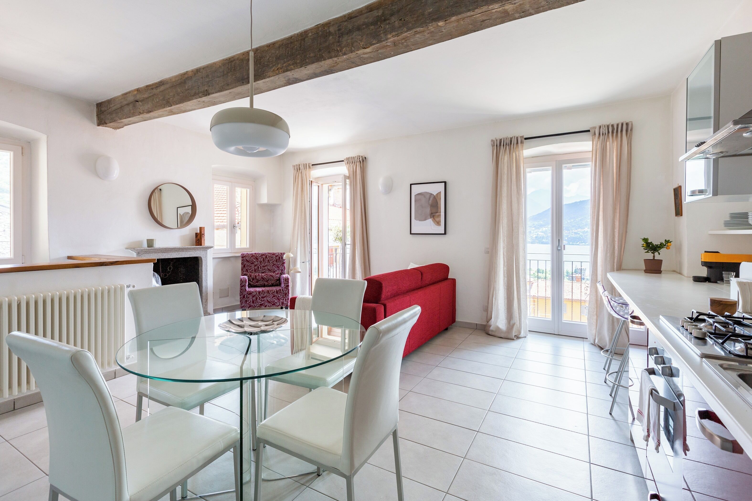 アパートメント (1 Bedroom) | リビング エリア