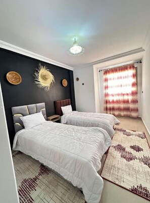 2 bedrooms, WiFi, bed sheets